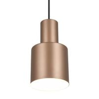 Lampa wisząca ELIOR DL165319400 Trio z regulacją walec brązowy