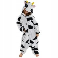 Piżama dziecięca jednoczęściowa ciepła krowa prezent strój kigurumi 98-104
