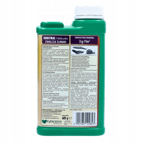 GRANULAT NA ŚLIMAKI 685g Substral Naturen Ślimakol EKO BIO + LIMA ORO 200G na Arena.pl