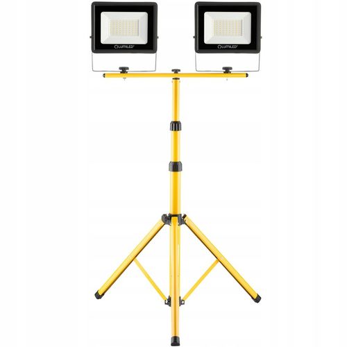 Naświetlacz Halogen LED Lampa 2x 50W + Statyw + Przewód Zasilający na Arena.pl