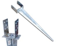 PODSTAWA SŁUPA WBIJANA REGULOWANA 0-165*700 MM - LBS W 0-160R