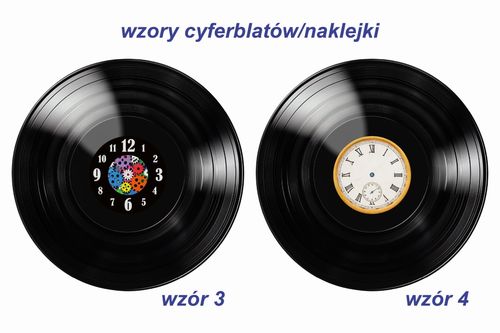 Zegar ścienny z płyty winylowej Gitara 790.14 na Arena.pl