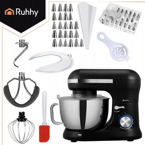 Robot Planetarny Kuchenny RUHHY 4,5L Wielofunkcyjny Mikser do Ciasta na Arena.pl