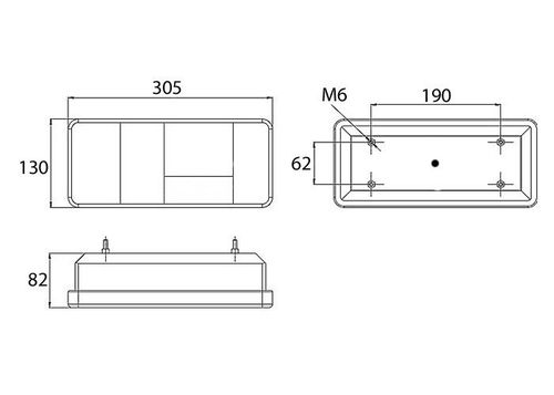 Lampa tylna Lewa tył na kable Renault Mascott Master Opel Movano 1998-2010 na Arena.pl
