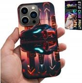 ETUI DO IPHONE 15 PRO MAX - SAMOCHODY FAN, WZORY DLA MĘŻCZYZN +FOLIA