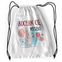 Plecak Myszki Myszka Sportowy Szkolny Worek Torba Z Nadrukiem Ze Zdjęciem