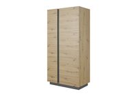 Szafa CARO 2D dąb artisan szafa do sypialni garderoba nowość