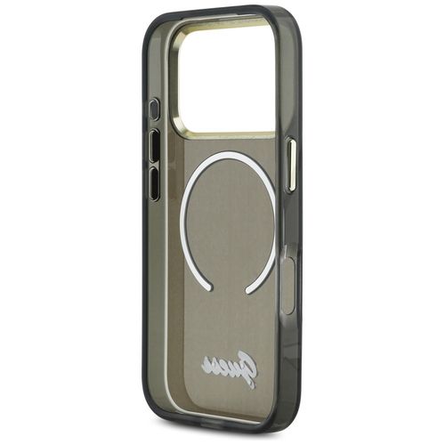 etui guess iml script metal magsafe do   iphone 17 pro czarny na Arena.pl