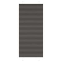 Roleta plisowana czarna 90x200 cm Szerokość tkaniny 89,4 cm