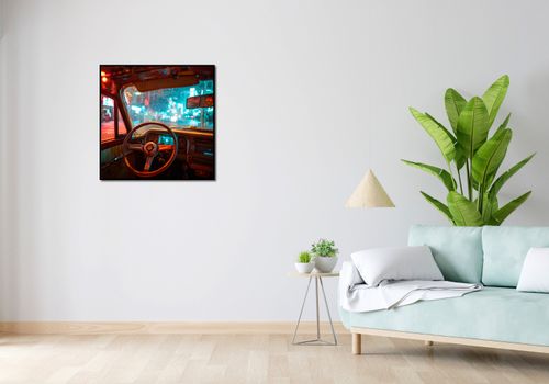 Plakat 70x70cm Nocny Kierowca na Arena.pl