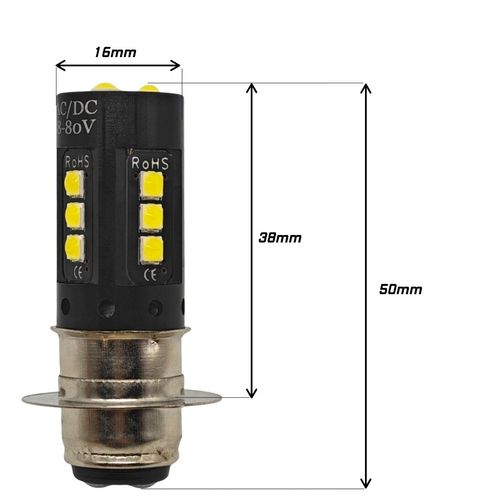 żarówka P15D LED H6M, T19, PX15D 8-80V biała 1200lm na Arena.pl