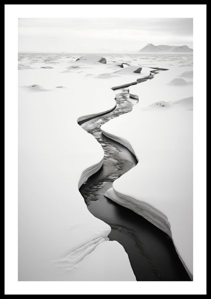 Plakat 40x60cm Szczeliny Mrozu zdjęcie 3