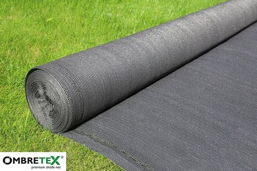 Siatka Osłona 1,7x10m 95% Na Ogrodzenie Płot Balkon Mata Maskująca Antracyt na Arena.pl