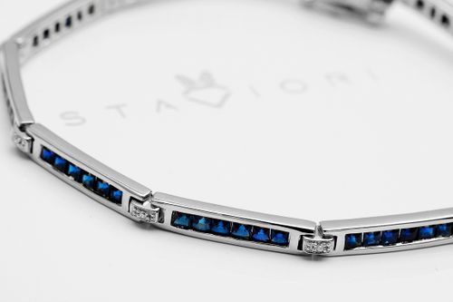 Staviori Bransoleta Diament Złoto BBD4585 na Arena.pl