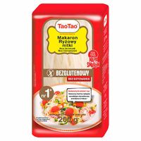 TAO TAO Makaron Ryżowy Nitki 200g