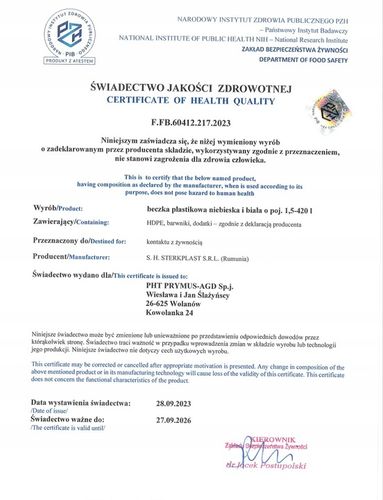 BECZKA ZBIORNIK NA DESZCZÓWKĘ DO KISZENIA 100L ZAKRĘTKA ATEST na Arena.pl