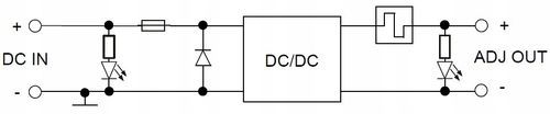 MODUŁ PRZETWORNICY PZU-4810-D2 DC/DC na Arena.pl