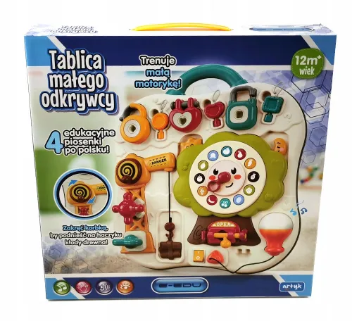 169885 INTERAKTYWNA TABLICA MANIPULACUJNA MAŁEGO ODKRYWCY na Arena.pl
