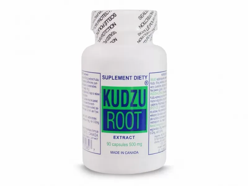 Kudzu Root 90 Kapsułek 500mg Nałóg, Nikotyna zdjęcie 1
