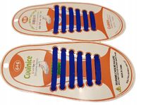 Sznurówki silikonowe bez wiązania DLA DZIECI 12szt