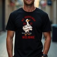Śmieszna koszulka - Nie przeklinam bo ... to nieładnie XS