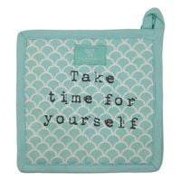 Uchwyt do Garnków Podkładka 20x20 2szt Niebieskie