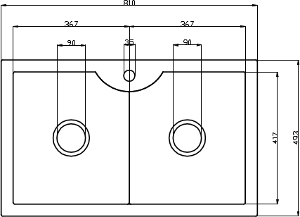 Zlewozmywak 2 komorowy PENTA beż + bateria NOON na Arena.pl