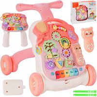 PCHACZ CHODZIK INTERAKTYWNY STOLIK EDUKACYJNY ROZKŁADANY 5w1 DLA DZIECI