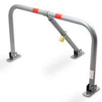 17326 Blokada Parkingowa Motylek Słupek z 3 nogami z kluczykiem