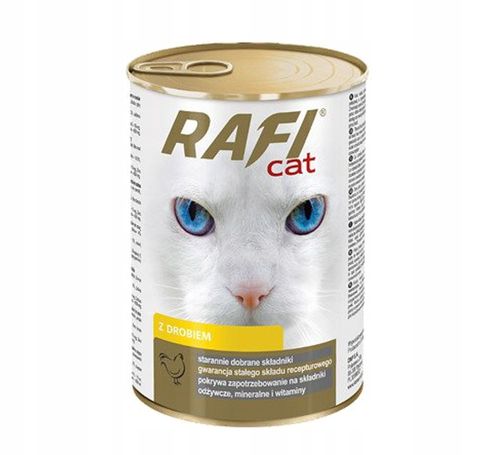 RAFI CAT mokra karma dla kota - mix 3 smaków - puszka 24x415g na Arena.pl