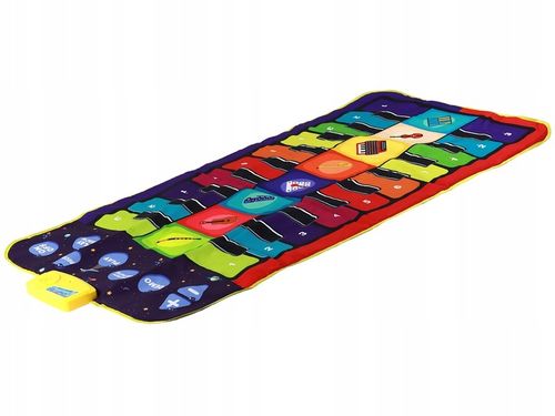 MATA DO TAŃCZENIA MUZYCZNA ELEKTRONICZNA PIANINO GRA DLA CAŁEJ RODZINY XXL na Arena.pl