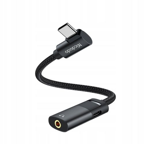 MCDODO ADAPTER USB-C MINI JACK 3,5MM PRZEJŚCIÓWKA KABEL AUX DO SAMSUNG DAC na Arena.pl