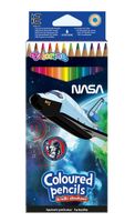 kredki ołówkowe 12 kolorów nasa colorino