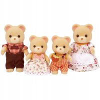 2X Zestaw figurek Epoch Sylvanian Families Rodzina misiów