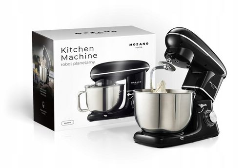 ROBOT KUCHENNY MIKSER PLANETARNY 6,2L DUŻY ZESTAW + WAGA + PRZEPISY MOZANO na Arena.pl
