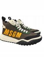 Sneakersy MSGM Kids gum nero mornidone grafite rubber 72529 roz.37