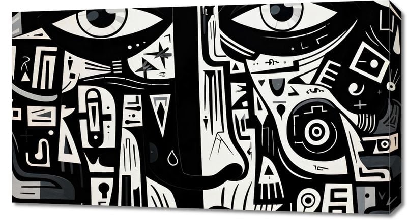 Obraz 90x50cm Labirynt Myśli zdjęcie 1