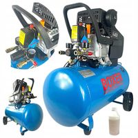 KOMPRESOR OLEJOWY 50L SPRĘŻARKA POWIETRZA + OLEJ