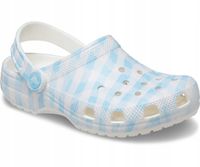 Crocs Dziecięce Buty Chodaki Klapki Classic Gingham Kids 210988 Clog 28-29