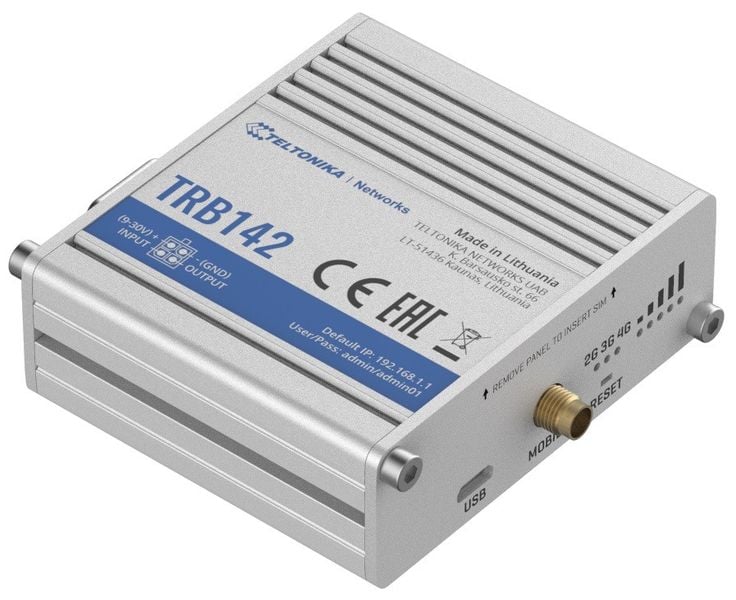 BRAMKA 4G/LTE TRB142 Teltonika zdjęcie 9