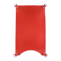 mr. sling skorzany pas 4-punktowy czerwony regulowany 100x62 cm