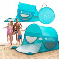 NAMIOT PLAŻOWY SAMOROZKŁADAJĄCY PARAWAN ZAMYKANY OKIENKO POP UP UV50 OUTTEC