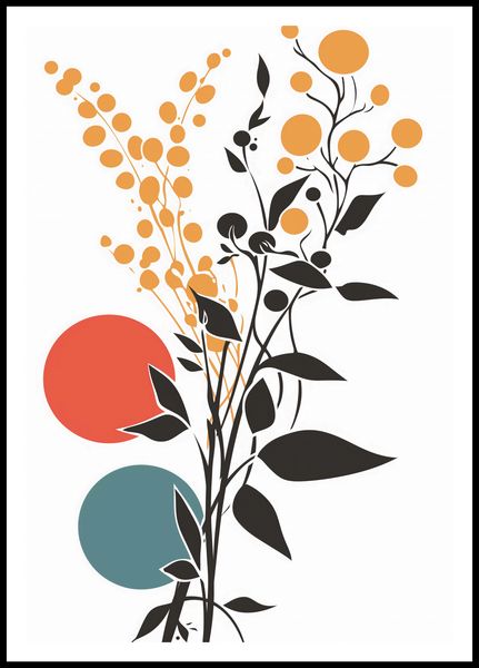 Plakat 68x98cm Rozkwitające Życie zdjęcie 3
