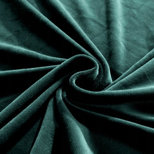 Pokrowiec Na Narożnik W Kształcie Litery ""L"" Zieleń Butelkowa Welur na Arena.pl