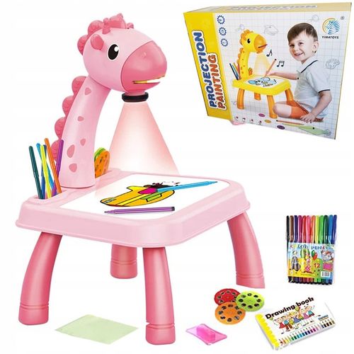 Projektor Rzutnik do Rysowania Slajdy Mazaki NÓŻKI ŻYRAFA MUZYKA DŹWIĘKI na Arena.pl