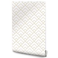 Tapeta GEOMETRYCZNA Minimalizm Styl Glamour Ozdoba