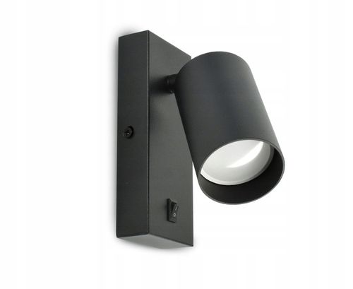 Lampa Ścienna Kinkiet z Włącznikiem Tuba Metal SPOT LED GU10 na Arena.pl