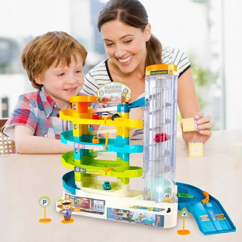 PARKING TOR DLA SAMOCHODÓW AUTEK DUŻY WIELOPOZIOMOWY INTERAKTYWNY + 6 AUT na Arena.pl