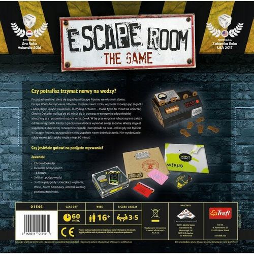 GRA ESCAPE ROOM THE GAME TREFL 01546 na Arena.pl