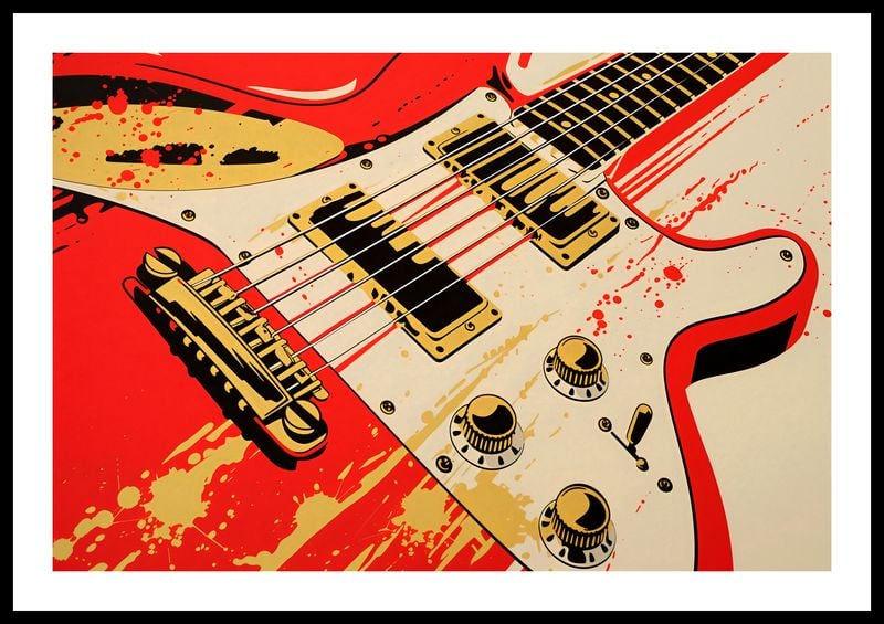 Plakat 60x40cm Przed Graniem zdjęcie 3